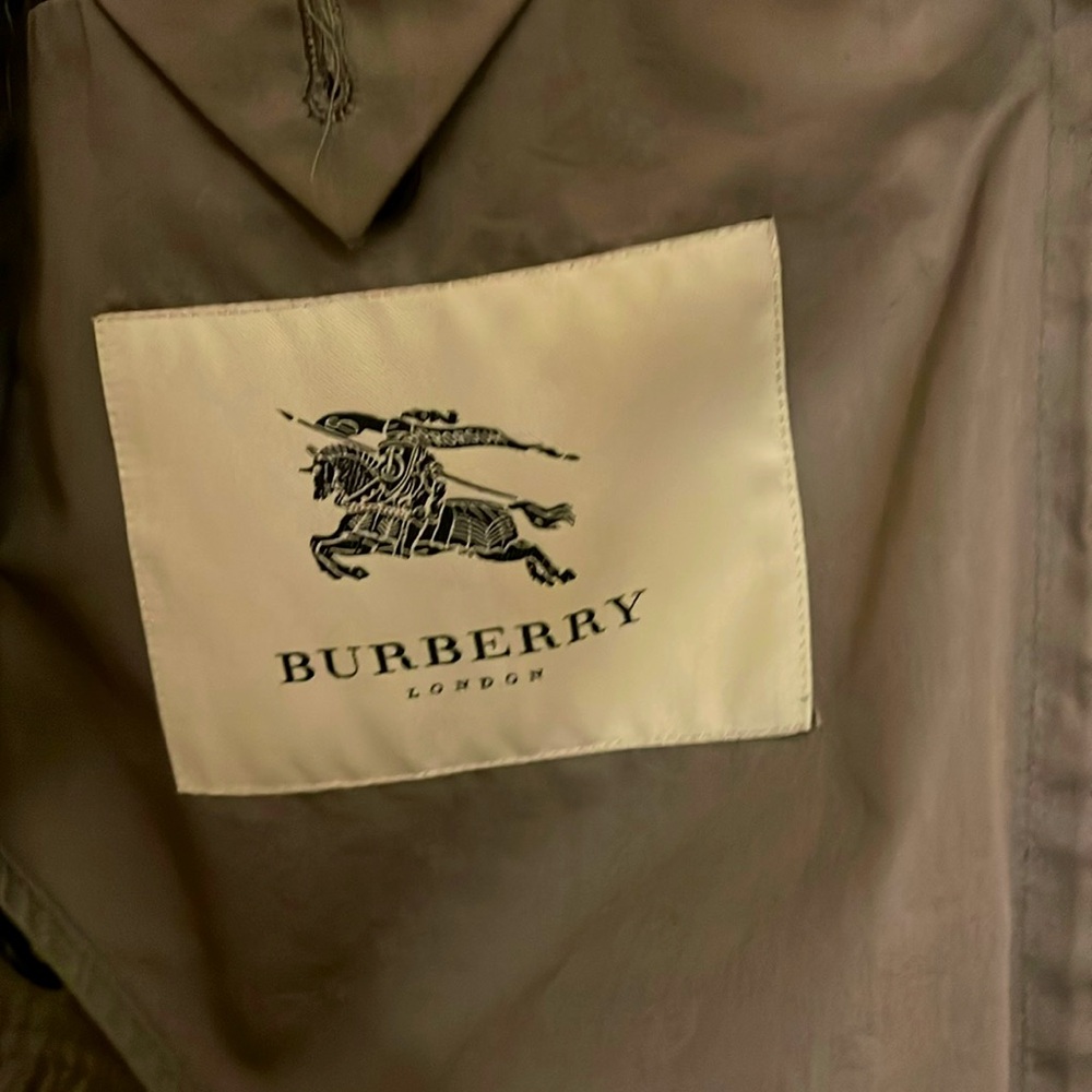 Burberry Tan Military Field Coat Lightweight Cotton - Picture 11 of 15